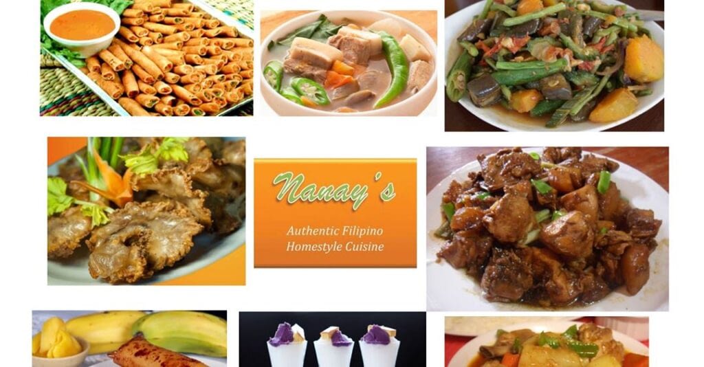 Nanays Menu